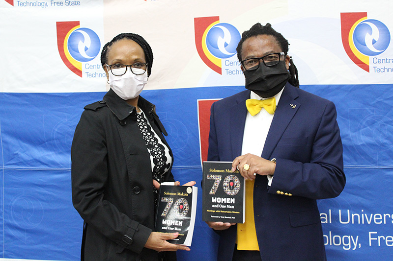 CUT’s Prof. Makola releases his third book titled ‘70 Women and One Man’