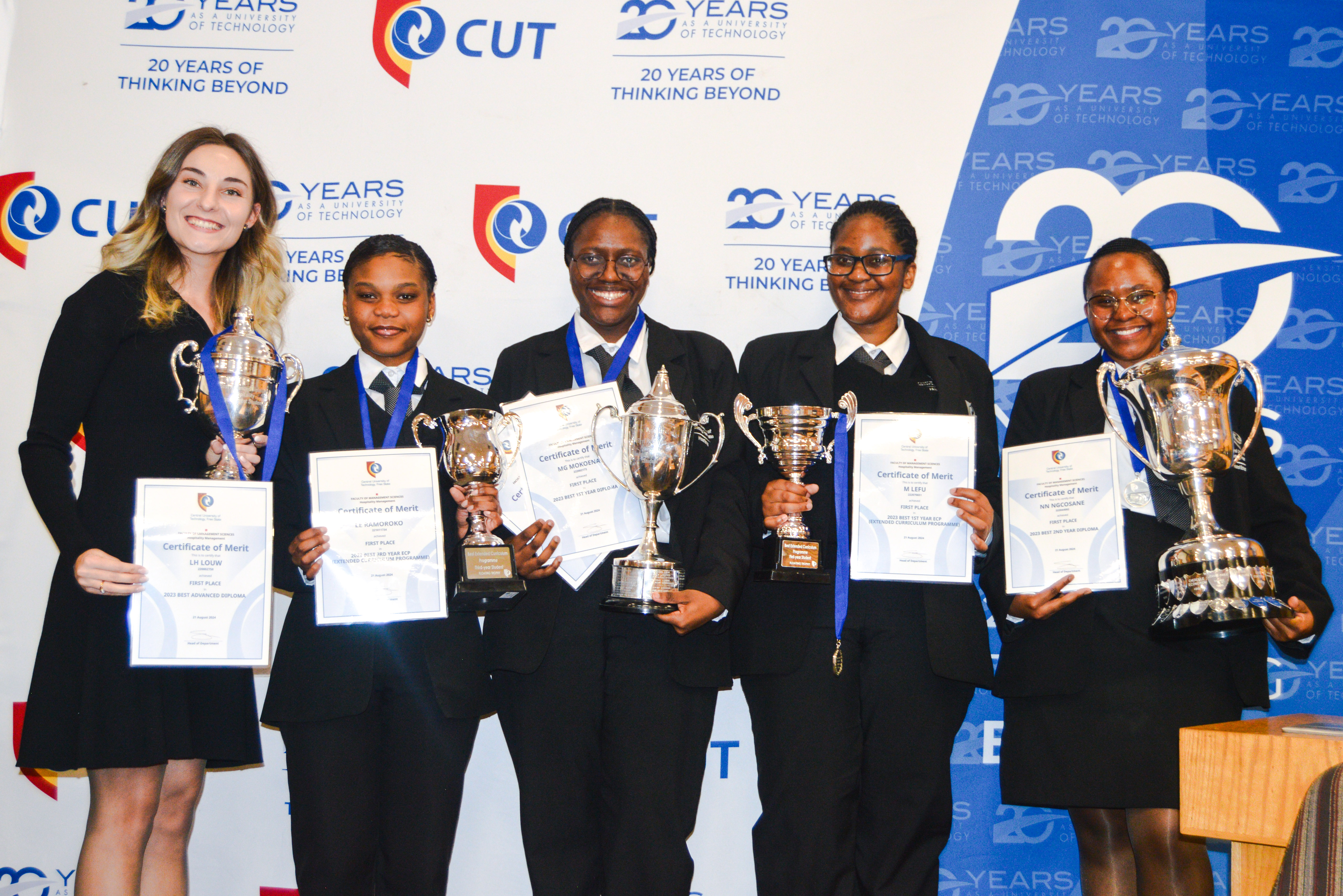 CUT Hotel School Celebrates Top Achievers at the Annual Prestige Awards CUT Hotel School Celebrates Top Achievers at the Annual Prestige Awards