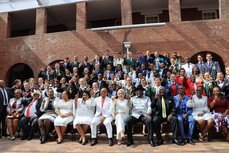 Free State Matriculants who achieve top results celebrate at CUT