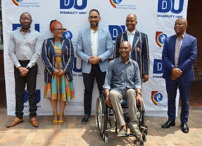 CUT lecturers lauded for helpfulness to differently-abled students whilst applied research has now delivered cutting edge assistive devices – changing lives