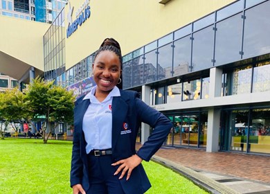 Enactus CUT student receives outstanding leadership award at the 2024 Enactus South Africa Summer Action Challenge