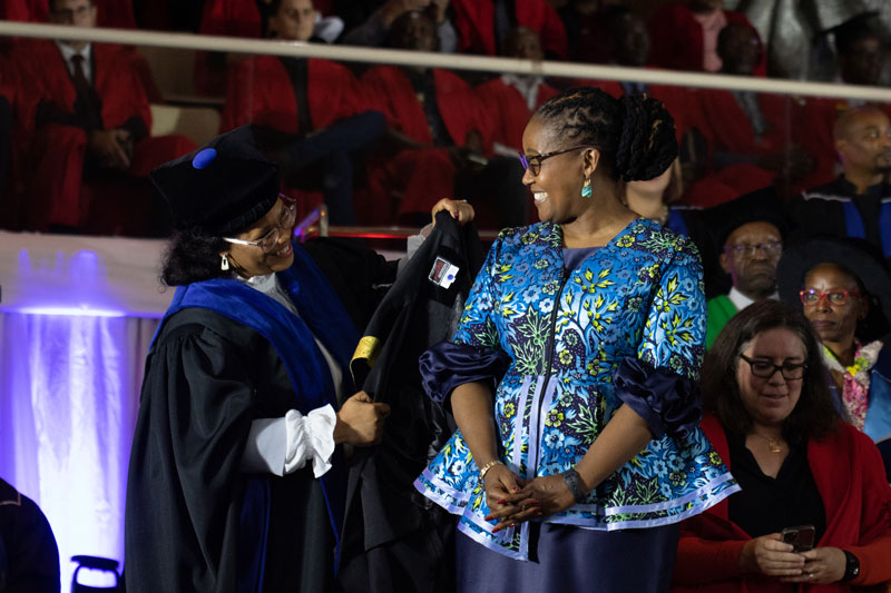 CUT inaugurates the first woman Vice-Chancellor and Principal CUT inaugurates the first woman Vice-Chancellor and Principal