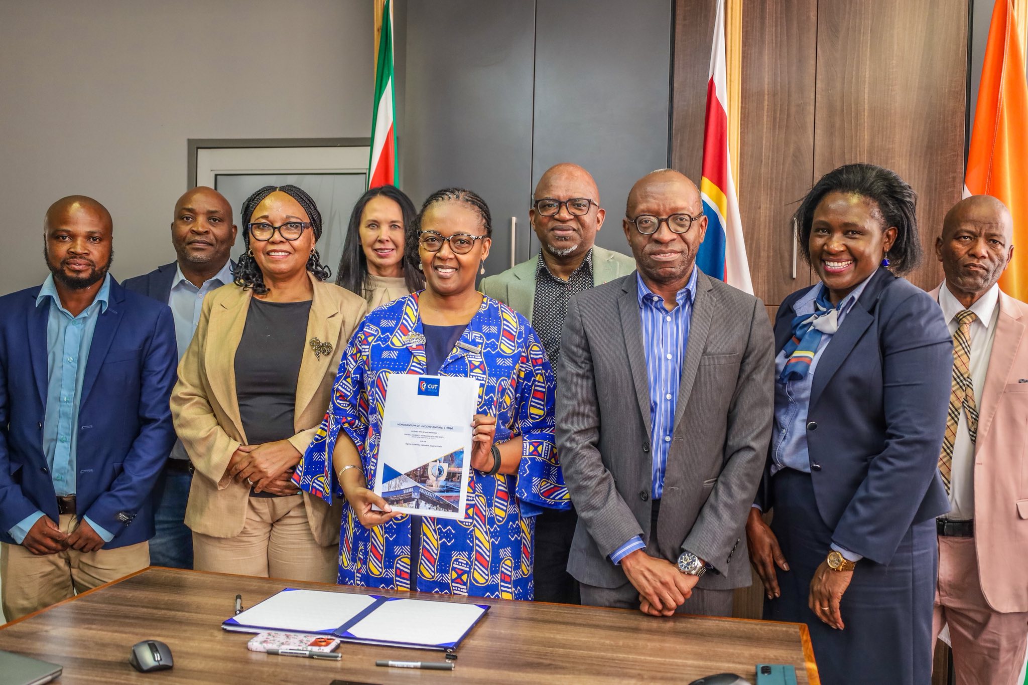CUT signs landmark virtual MoU with Sigma University to advance global south collaboration