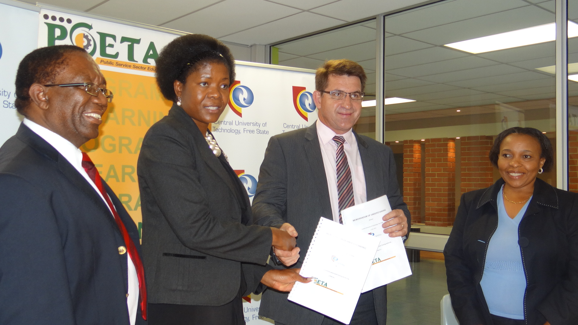 FS Provincial Government and PSETA in conjunction with CUT launch an integrated learning programme