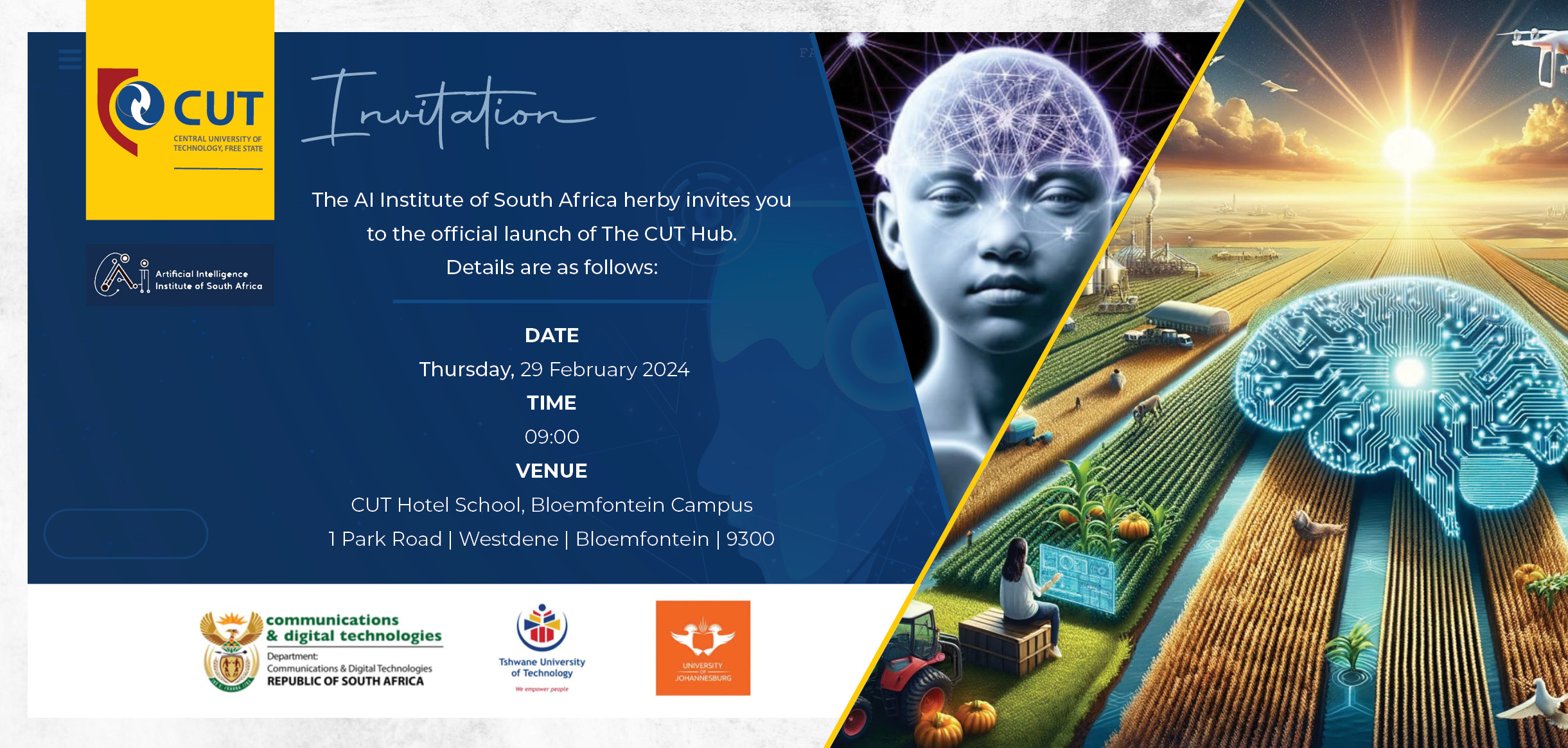 Launch of CUT's AIISA Hub Launch of CUT's AIISA Hub