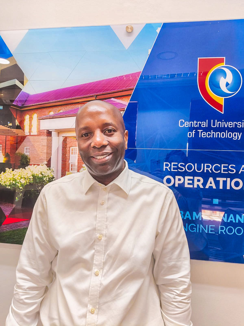 CUT welcomes Mr Relibile Mofokeng as new Director of Protection Services