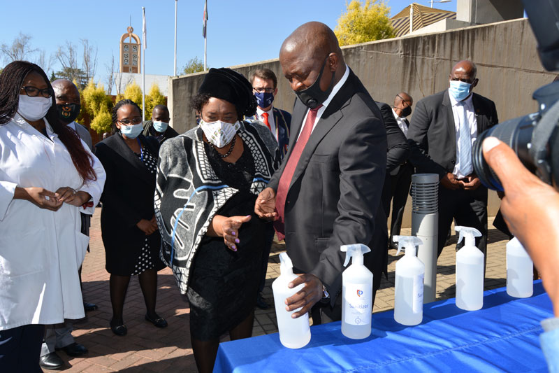 CUT hosts Deputy President Mabuza and FS Government as they assess the provinces COVID-19 Level-3 state of readiness