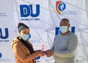 CUT Disability Unit awarded for excellence in supporting persons with disabilities